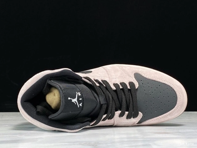 1st Kicks Shoes Powder 1 BQ6472-602 Air Jordan Dirty (W) Iridescent Mid 0804